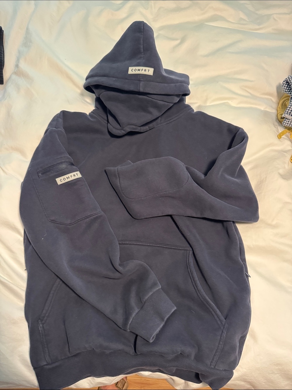 Comfrt Navy Pullover Hoodie